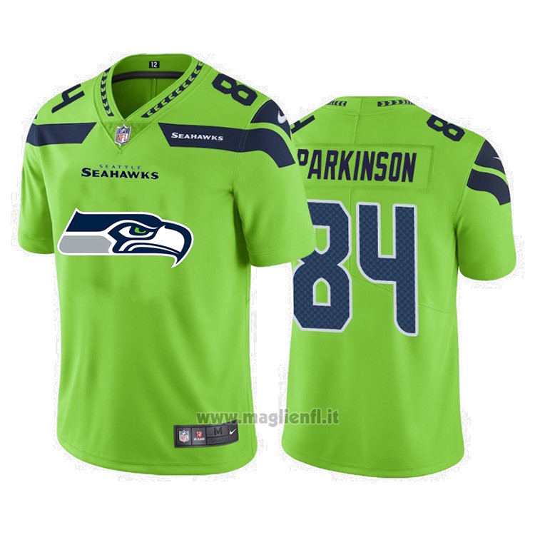 Maglia NFL Limited Seattle Seahawks Parkinson Big Logo Verde